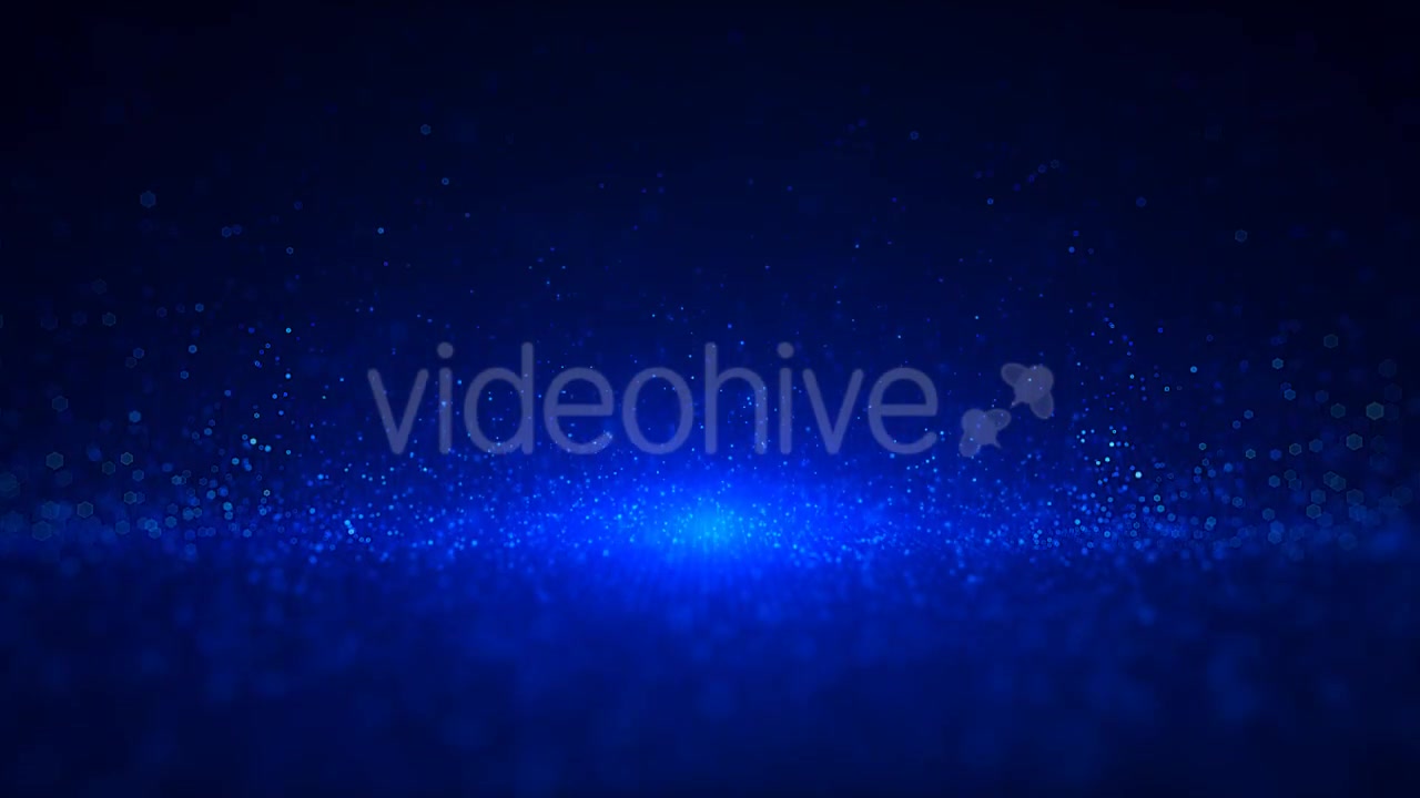 Blue Rising Particles Background Videohive 19957899 Motion Graphics Image 2