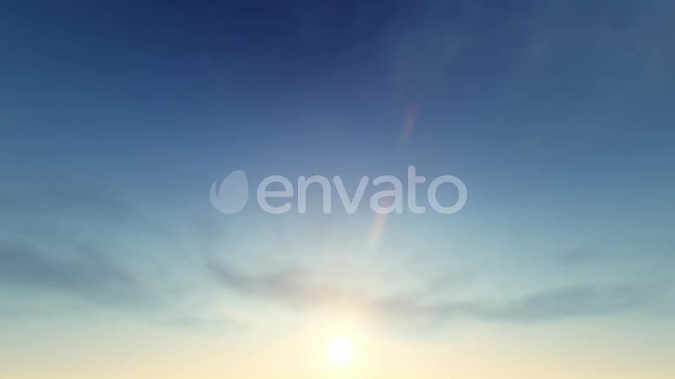 Blue Sky And Sun Background Videohive 22605761 Motion Graphics Image 1