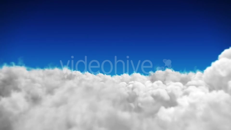 Blue Sky Background With White Clouds Videohive 18429418 Motion Graphics Image 3