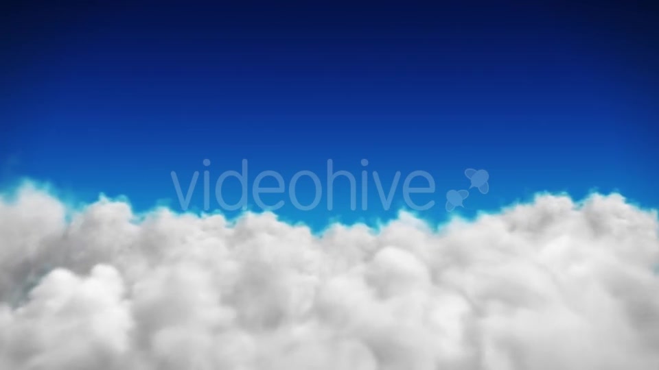 Blue Sky Background With White Clouds Videohive 18429418 Motion Graphics Image 7