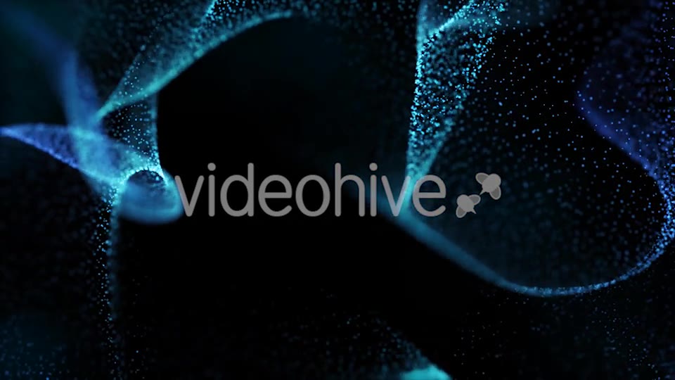 Blue Sliding Particles Background Loop Videohive 21510366 Motion Graphics Image 2