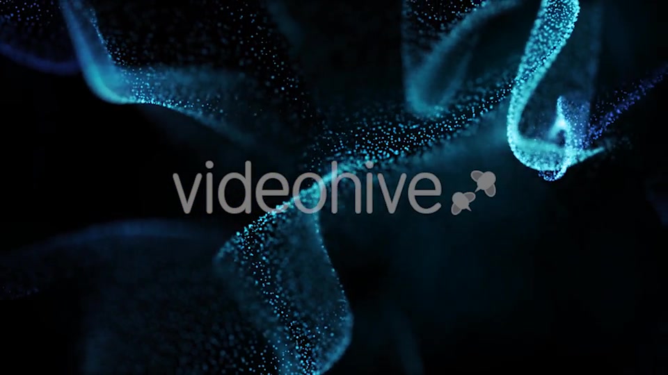 Blue Sliding Particles Background Loop Videohive 21510366 Motion Graphics Image 4