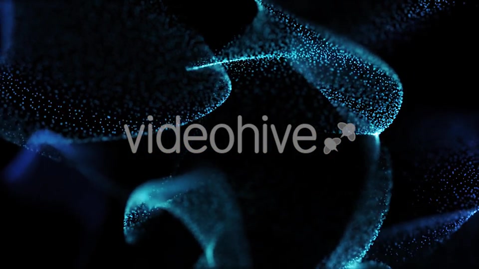 Blue Sliding Particles Background Loop Videohive 21510366 Motion Graphics Image 5