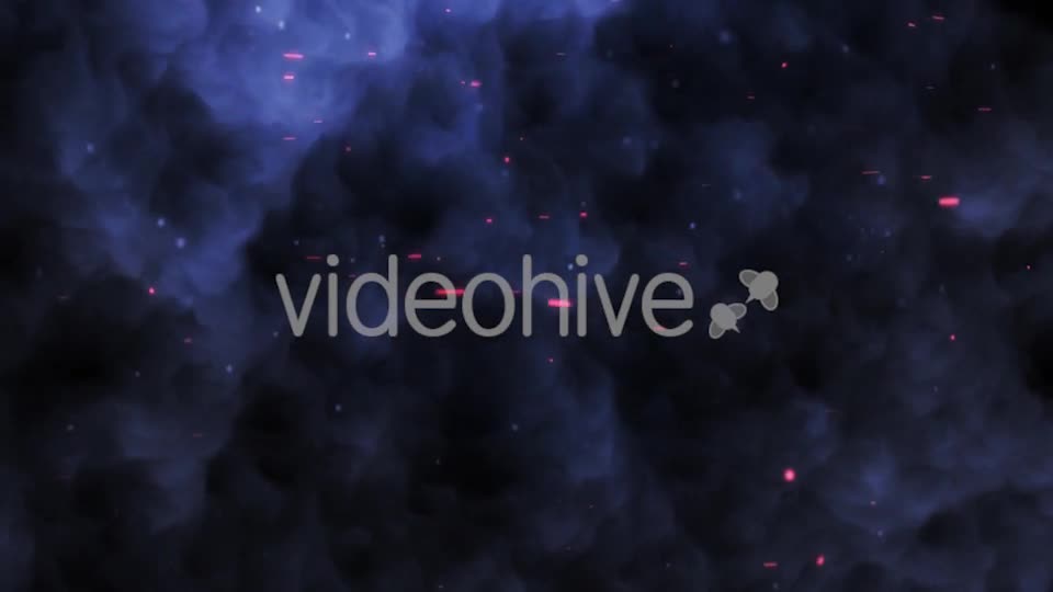 Blue Smoke and Sparks Background Videohive 20210029 Motion Graphics Image 1