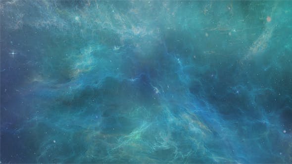 Blue Space Nebula - 18017633 Download Videohive