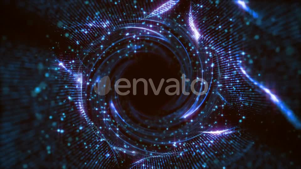 Blue Tunel Loop Rotation Swirl Videohive 23165851 Motion Graphics Image 1