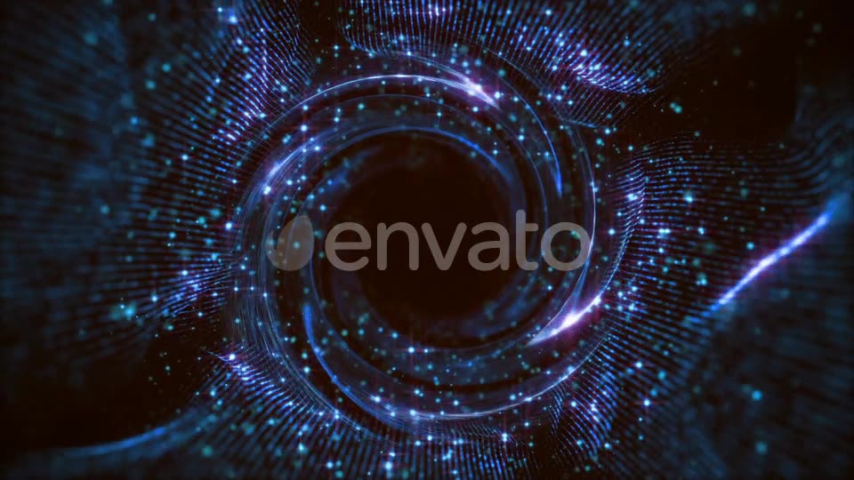 Blue Tunel Loop Rotation Swirl Videohive 23165851 Motion Graphics Image 2