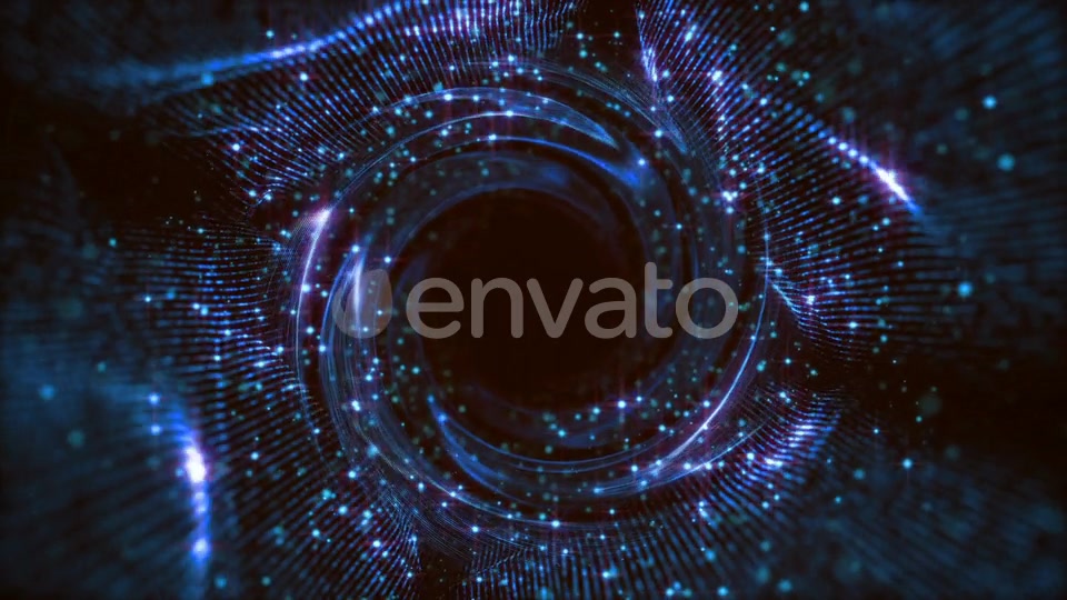 Blue Tunel Loop Rotation Swirl Videohive 23165851 Motion Graphics Image 3