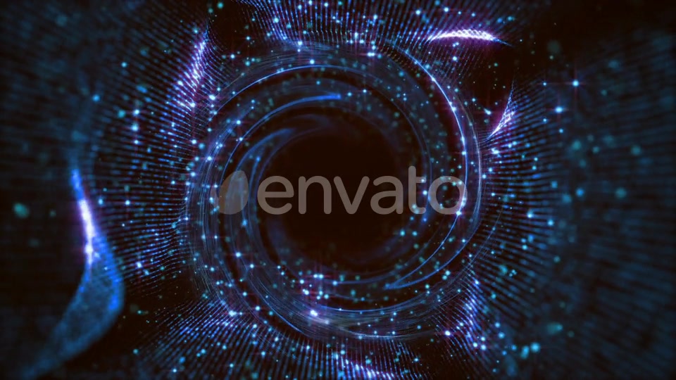 Blue Tunel Loop Rotation Swirl Videohive 23165851 Motion Graphics Image 4