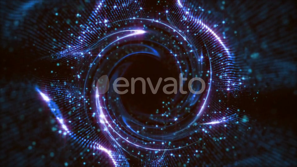 Blue Tunel Loop Rotation Swirl Videohive 23165851 Motion Graphics Image 5