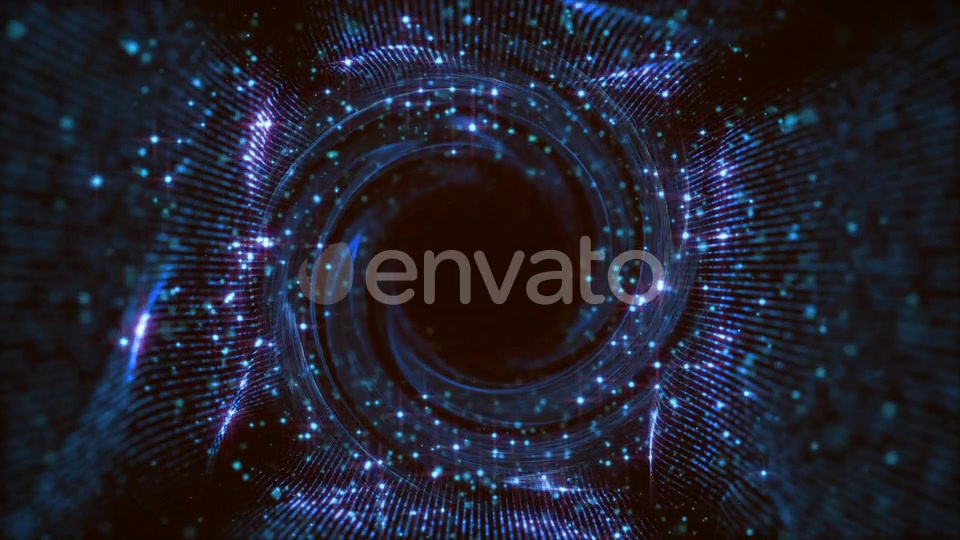 Blue Tunel Loop Rotation Swirl Videohive 23165851 Motion Graphics Image 6