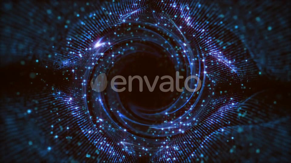 Blue Tunel Loop Rotation Swirl Videohive 23165851 Motion Graphics Image 7