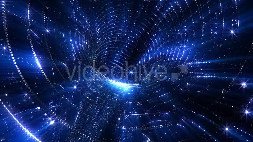 Blue Tunnel Videohive 19720099 Motion Graphics Image 1