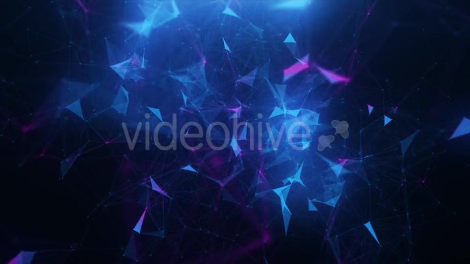 Blue violet Abstract Background of Plexus Videohive 20255627 Motion Graphics Image 2