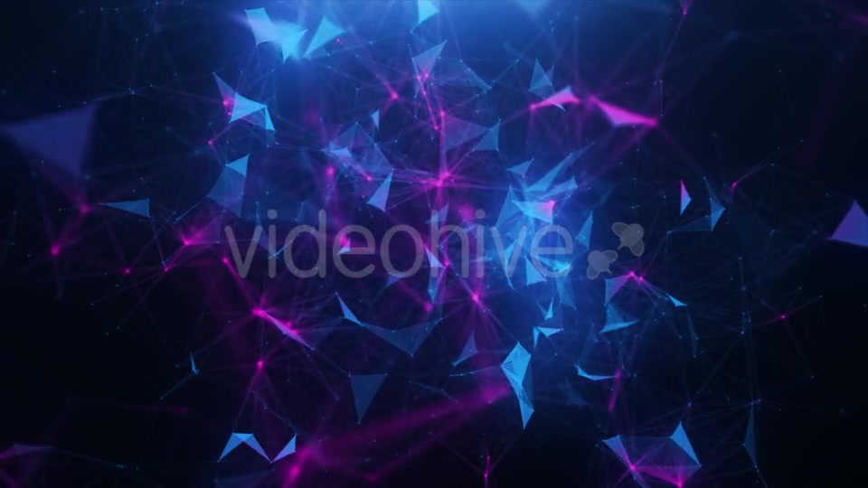 Blue violet Abstract Background of Plexus Videohive 20255627 Motion Graphics Image 3