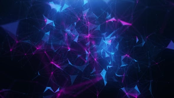Blue violet Abstract Background of Plexus - Download 20255627 Videohive