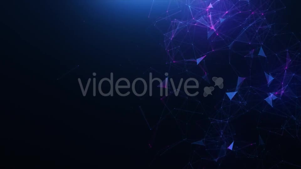 Blue violet Abstract Background of Plexus Videohive 20255630 Motion Graphics Image 1