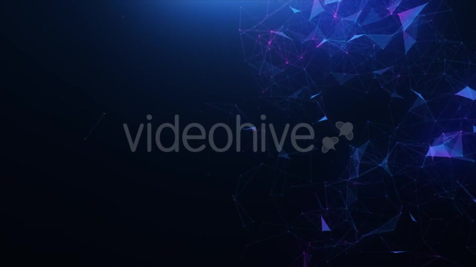 Blue violet Abstract Background of Plexus Videohive 20255630 Motion Graphics Image 2