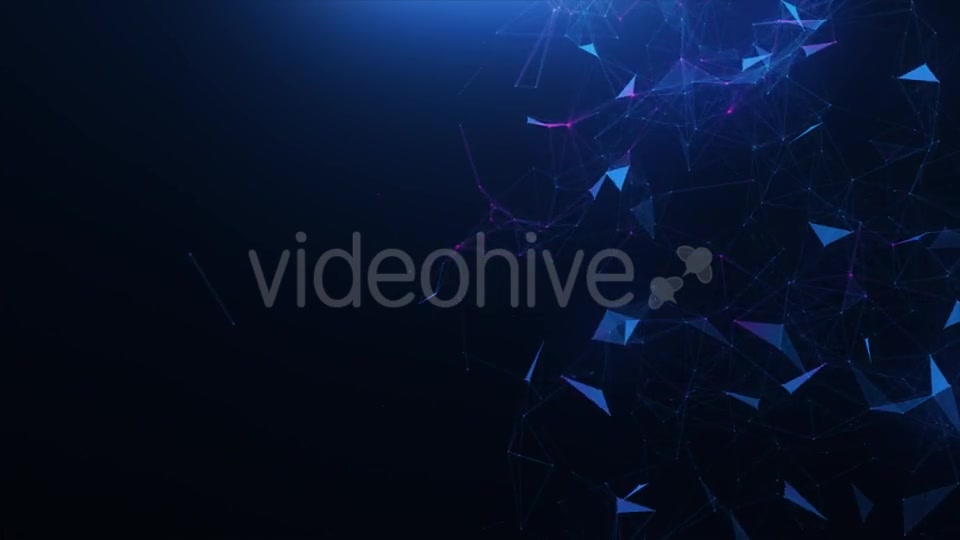 Blue violet Abstract Background of Plexus Videohive 20255630 Motion Graphics Image 4