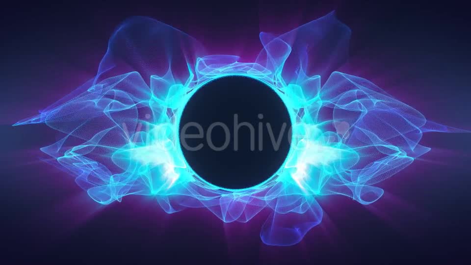 Blue Waving Particle Logo Opener Videohive 20045414 Motion Graphics Image 1
