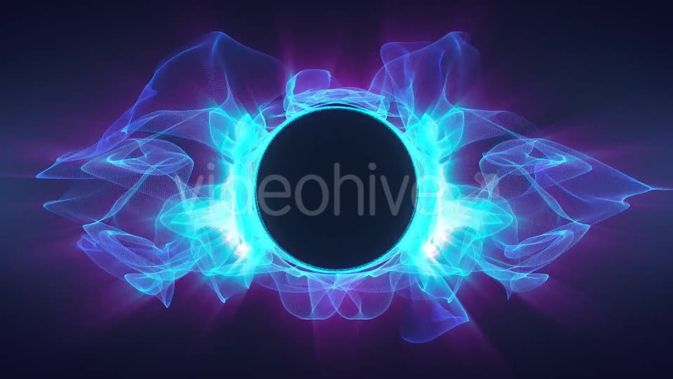 Blue Waving Particle Logo Opener Videohive 20045414 Motion Graphics Image 2