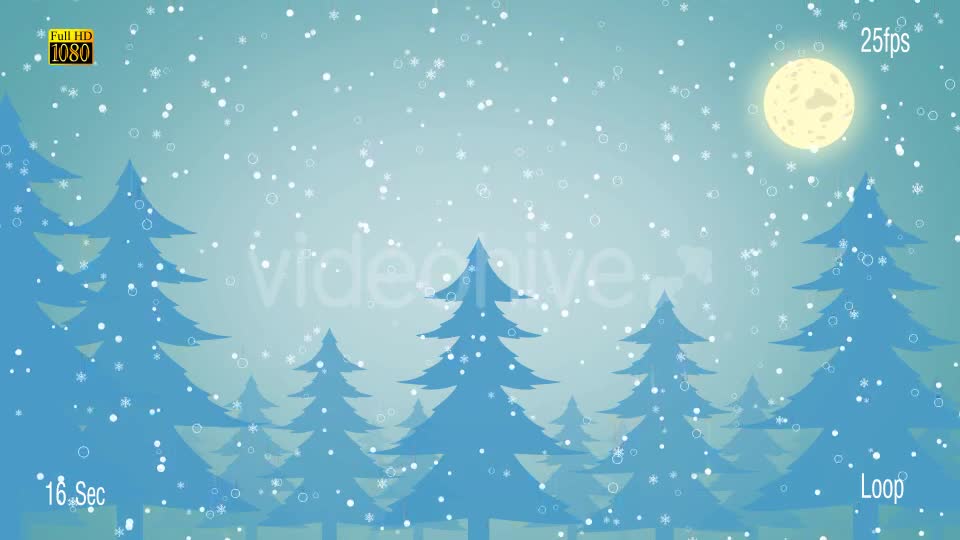 Blue Winter Videohive 18623273 Motion Graphics Image 1