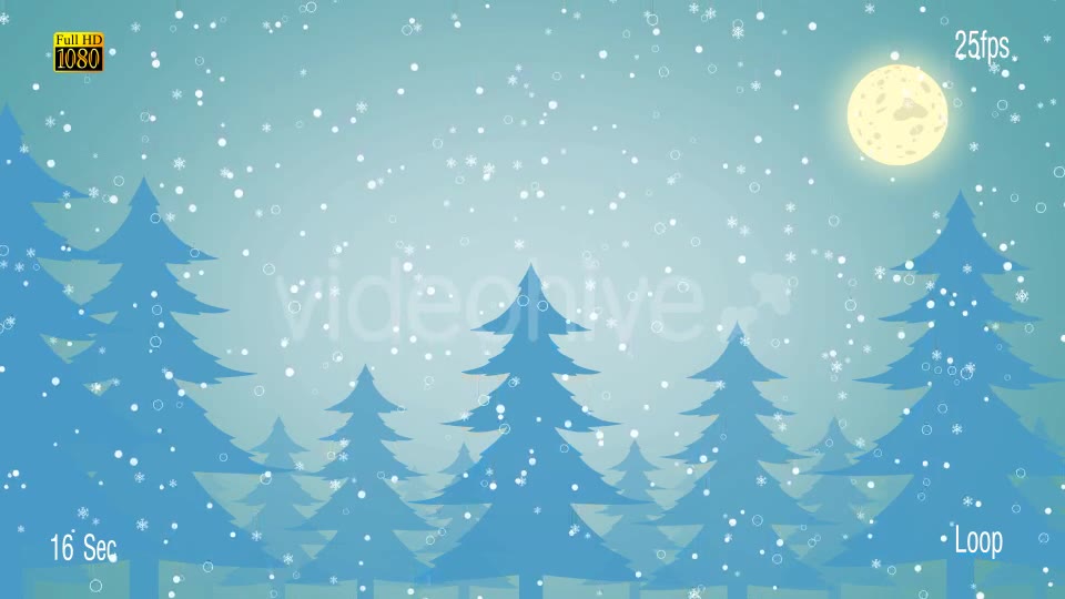 Blue Winter Videohive 18623273 Motion Graphics Image 2