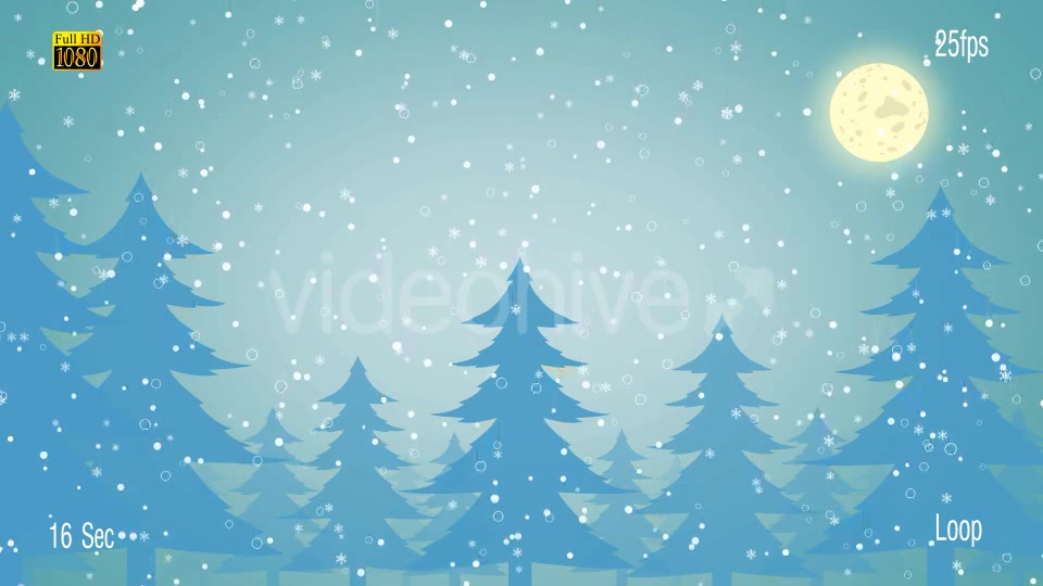 Blue Winter Videohive 18623273 Motion Graphics Image 3