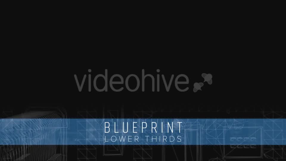 Blueprint Lower Thirds Videohive 19592039 Motion Graphics Image 1