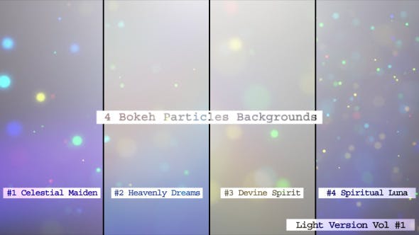 Bokeh Particles - 12760920 Videohive Download