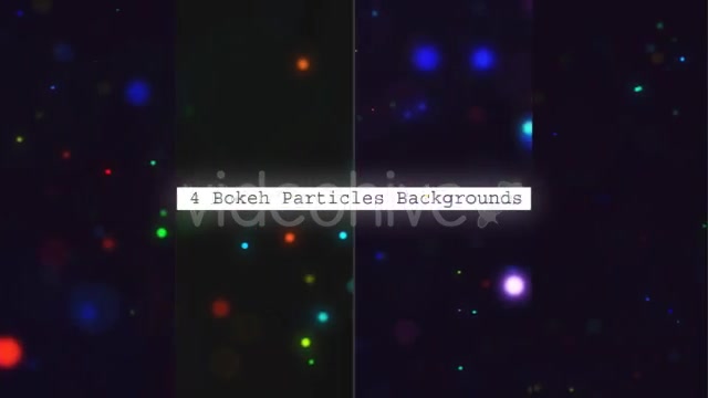 Bokeh Particles Dark Volume I Videohive 12814133 Motion Graphics Image 2