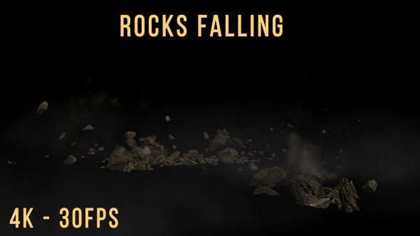 Boulders Falling 2 - Videohive 16878453 Download