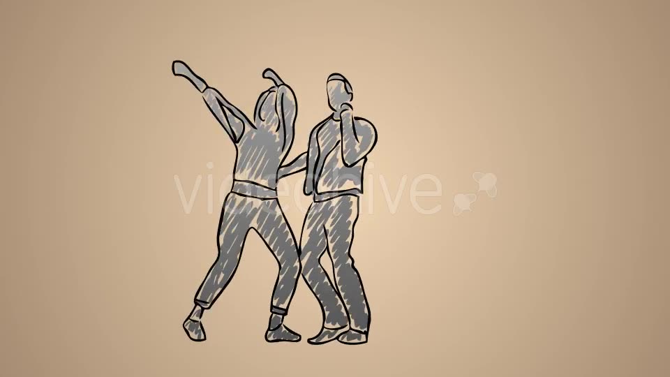 Boy and Girl Dancing Hip Hop 01 Videohive 20738742 Motion Graphics Image 2