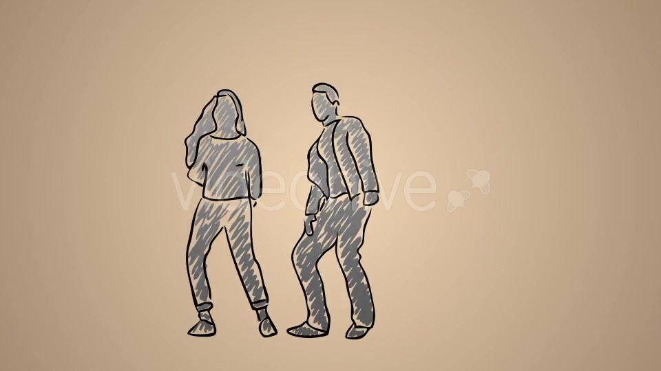 Boy and Girl Dancing Hip Hop 01 Videohive 20738742 Motion Graphics Image 3