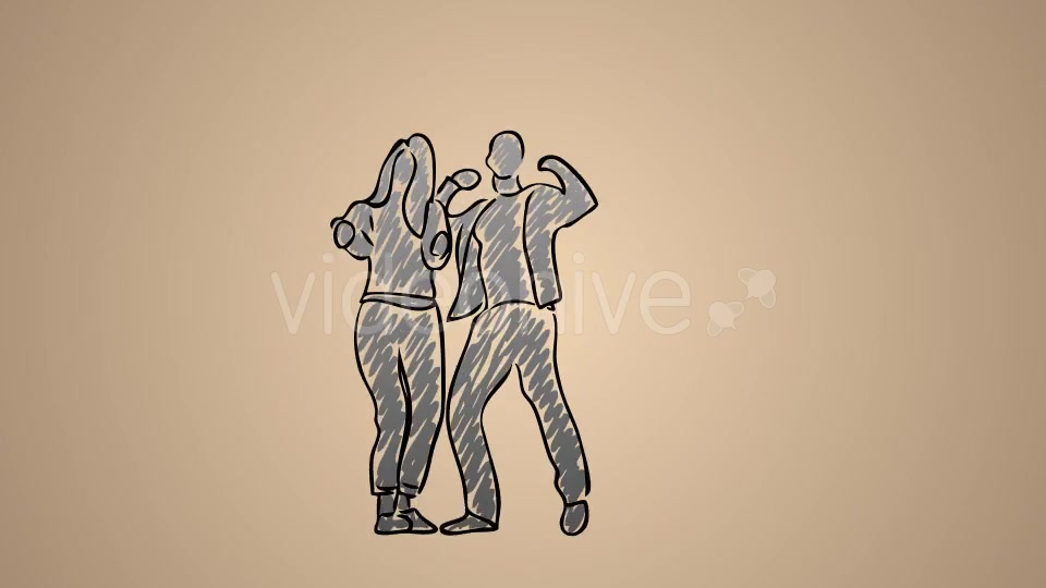 Boy and Girl Dancing Hip Hop 01 Videohive 20738742 Motion Graphics Image 4