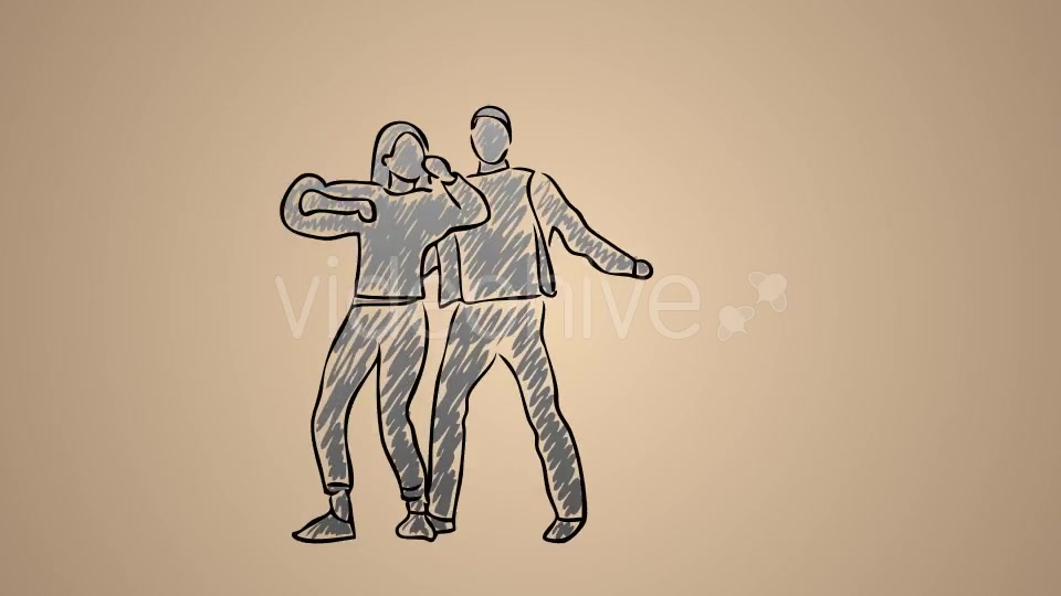 Boy and Girl Dancing Hip Hop 01 Videohive 20738742 Motion Graphics Image 6