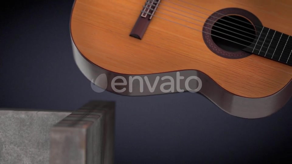 Breaking Guitars in Slow Motion Videohive 22029639 Motion Graphics Image 2