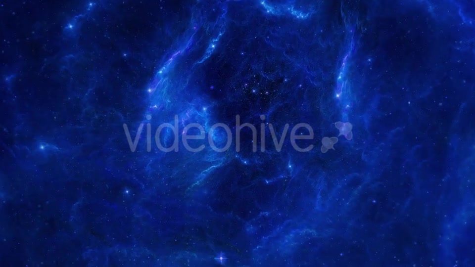 Bright Blue Tunnel of the Nebula in Space Videohive 20511433 Motion Graphics Image 10