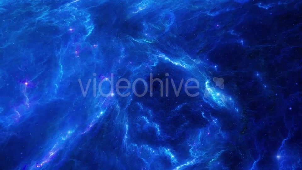 Bright Blue Tunnel of the Nebula in Space Videohive 20511433 Motion Graphics Image 3