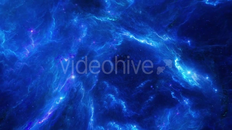 Bright Blue Tunnel of the Nebula in Space Videohive 20511433 Motion Graphics Image 4
