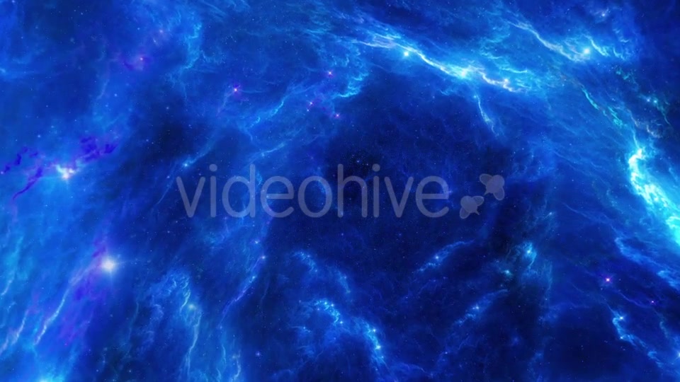 Bright Blue Tunnel of the Nebula in Space Videohive 20511433 Motion Graphics Image 5