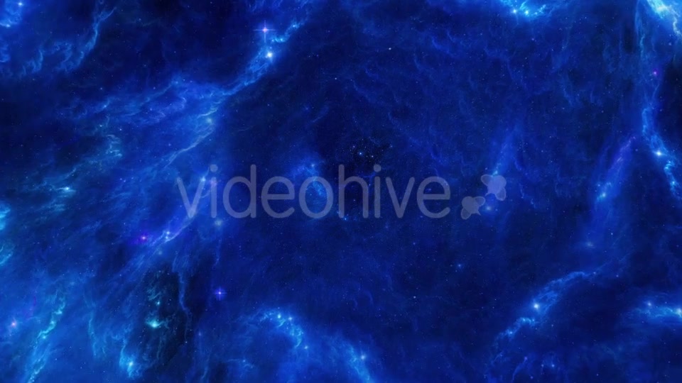 Bright Blue Tunnel of the Nebula in Space Videohive 20511433 Motion Graphics Image 7