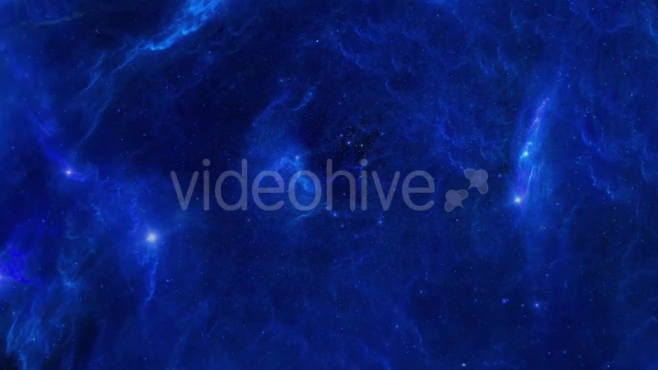 Bright Blue Tunnel of the Nebula in Space Videohive 20511433 Motion Graphics Image 8