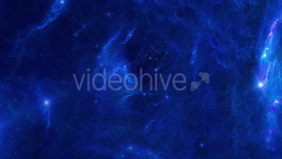 Bright Blue Tunnel of the Nebula in Space Videohive 20511433 Motion Graphics Image 9