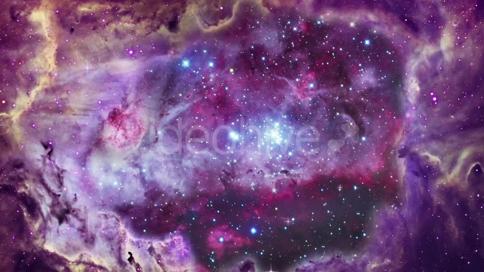 Bright Cosmic Nebula in an Endless Space Videohive 19694598 Motion Graphics Image 2
