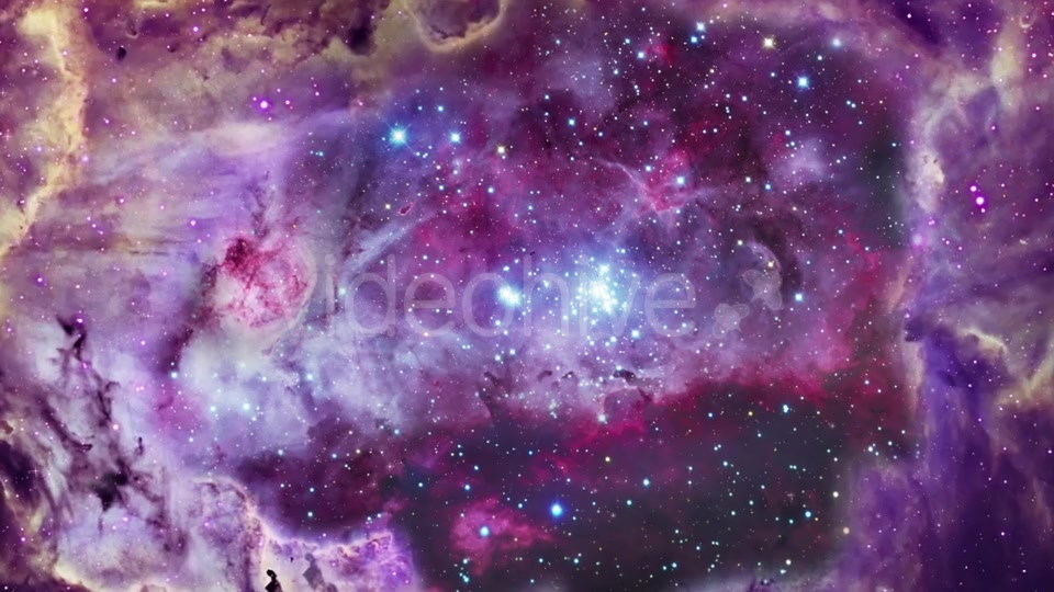 Bright Cosmic Nebula in an Endless Space Videohive 19694598 Motion Graphics Image 3