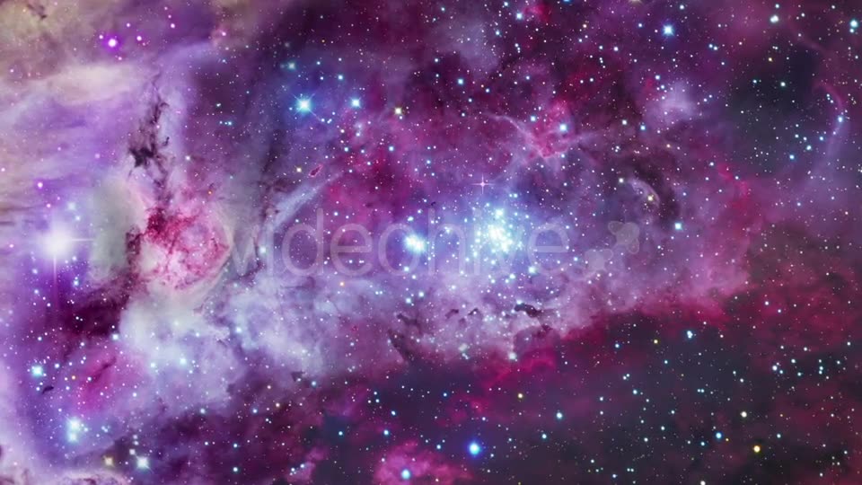 Bright Cosmic Nebula in an Endless Space Videohive 19694598 Motion Graphics Image 7