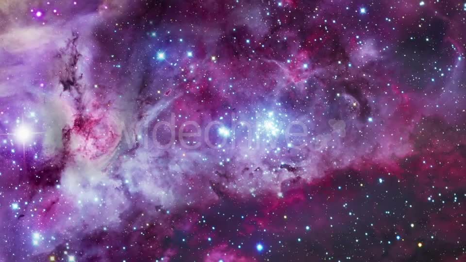 Bright Cosmic Nebula in an Endless Space Videohive 19694598 Motion Graphics Image 8