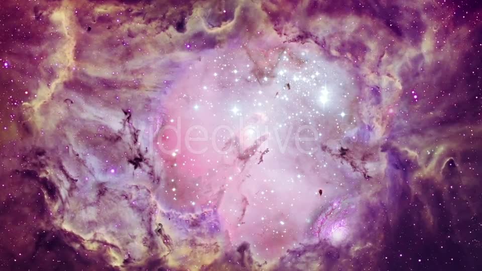 Bright Cosmic Nebula in the Vast Space Videohive 19587443 Motion Graphics Image 1