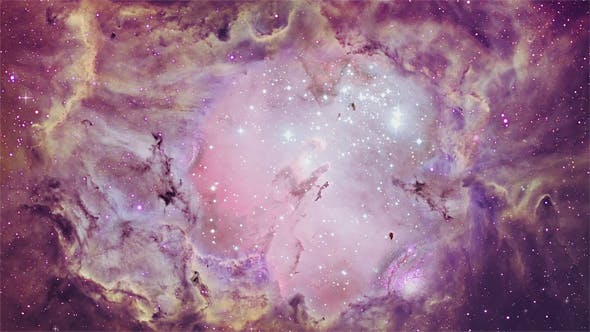 Bright Cosmic Nebula in the Vast Space - 19587443 Videohive Download